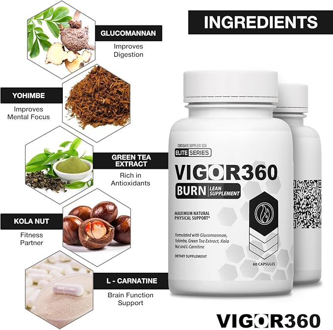 Slimming Supplement for Weight Management – Thermogenesis & Lipogenesis Activation Ideal to be Paired with Proper Diet & Exercise for Wellness and Well-Being – 60 Capsules