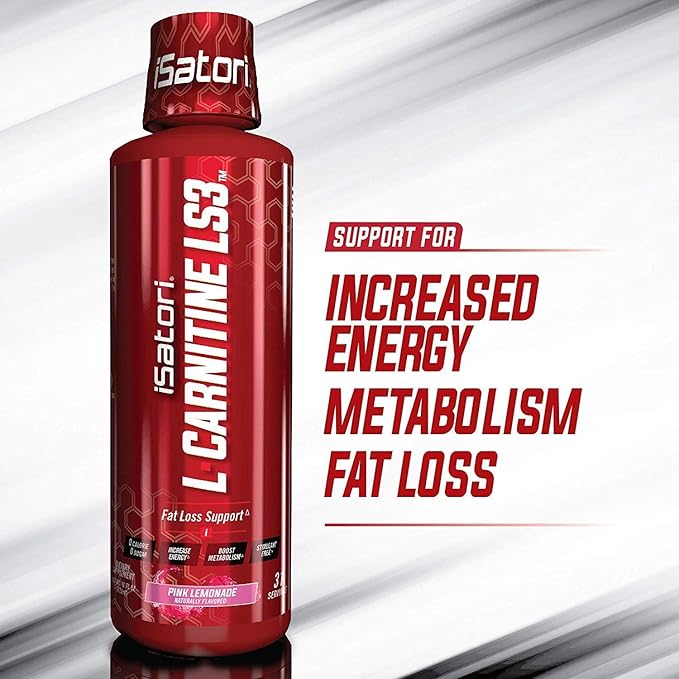 iSatori Lipo-Drex Fat Loss Thermogenic Formula - Fast Acting Weight Loss -Appetite Suppressant (60 Capsules) L-Carnitine Liquid Fat Burner and Metabolism Activator- Mixed Berry (32 Servings)
