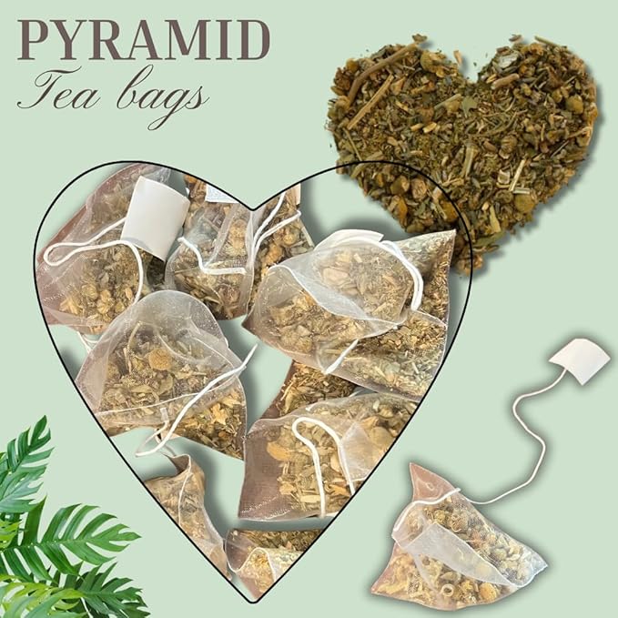 Herbal Calming Tea – Chamomile, Lavender & Ashwagandha for Stress Relief & Relaxation | Soothing Sleep & Digestive Support