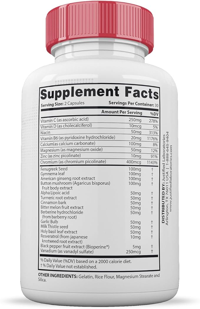 (5 Pack) Gluco Renu Extreme 1295MG Glyco Support Pills Advacned Formula Gluo Renew Glycogen Support Formulated with Turmeric Berberine Resveratrol Garlic Bitter Melon Milk Thistle 300 Capsules