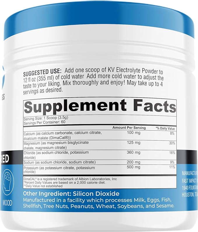 Keto Vitals Unflavored Electrolyte Powder | Keto-Friendly Electrolytes with Potassium, Magnesium, Sodium, Calcium | Keto Electrolytes Supplement Drink Mix | Sugar-Free, Zero Calories, Zero Carbs