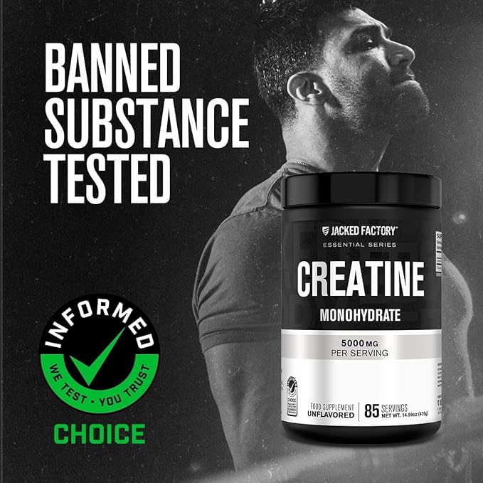Jacked Factory Nitrosurge Pre-Workout in Pineapple & Creatine Monohydrate for Men & Women