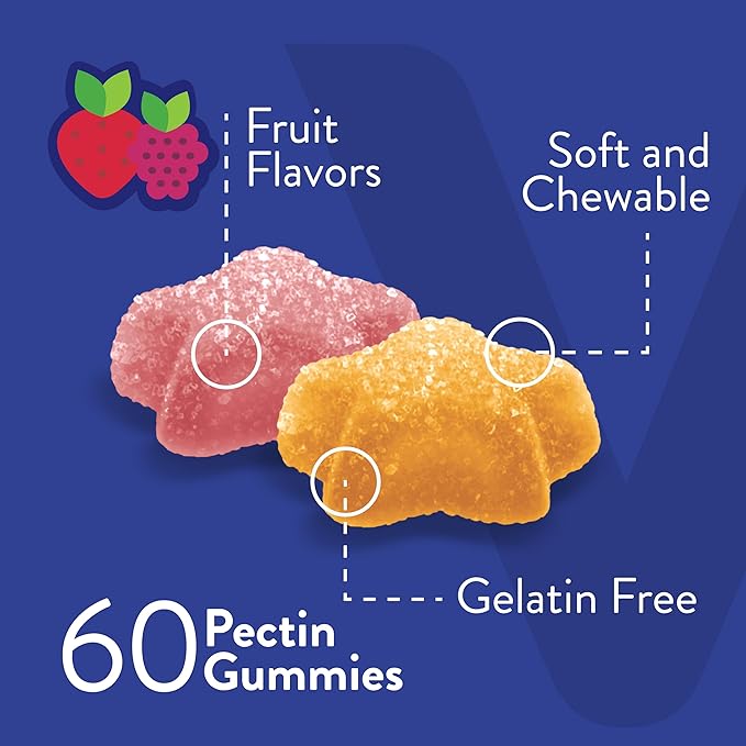 Viteey Glucose Gummies for Women, Men & Teens - 4g of Carbohydrates - Naturally Sourced, Vegan, GMO Free, Gluten Free, Gelatin Free - Tasty Chewable Fruit Flavored Pectin Gummy