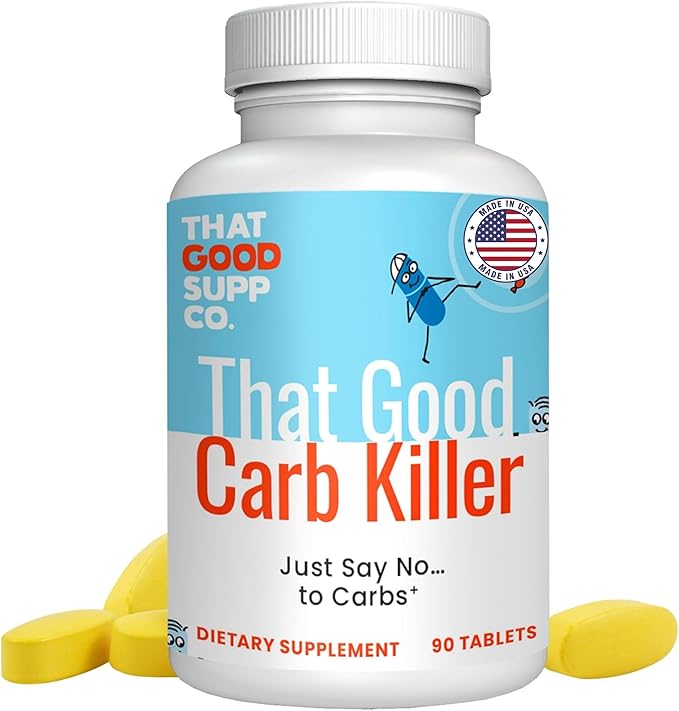 That Good Supp Co That Good Carb Killer - Carb Blocker Pills for Weight Maintenance Goals - Appetite Blocker, Kills Sugar & Carb Craving - Safe & Keto Friendly Formula - Made in USA