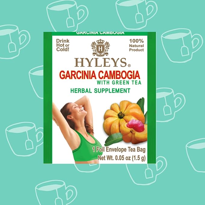 HYLEYS Tea Garcinia Cambogia Green Tea Original Flavor - 25 Tea Bags