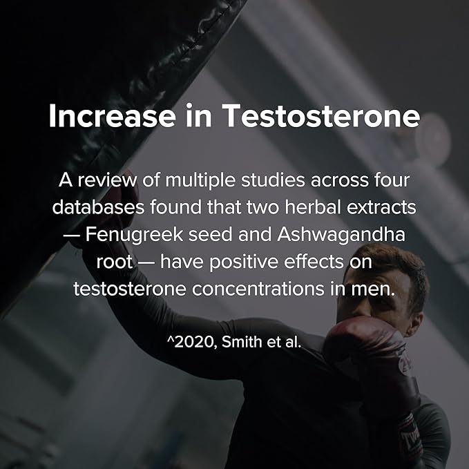 Peak Potential 12-in-1 Testosterone Support for Men – Strength & Energy Supplement – Natural Muscle Builder with Tongkat Ali, Ashwagandha, Fenugreek, Tribulus – 90 Capsules
