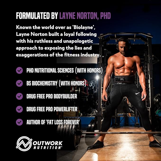 Outwork Nutrition Recovery Drink - Post Workout Recovery Powder & Creatine Monohydrate Muscle Builder for Men & Women - Creatine for Men & Women - After Workout Drink - Gummy Bear Burst, 230 Gr