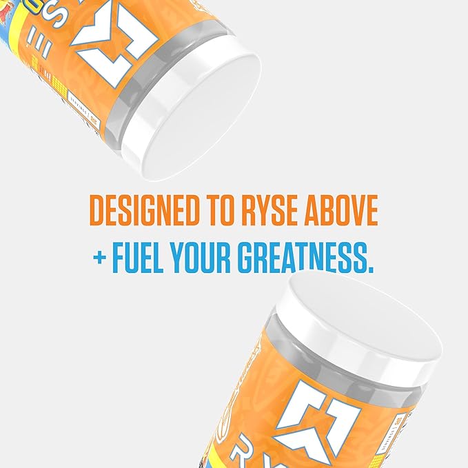RYSE Loaded Pre Workout Powder - SunnyD Tangy Original - Daily Pre-Workout for Men & Women with 300mg Caffeine, Beta Alanine, and Citrulline for Pump, Focus, and Energy - 30 Servings