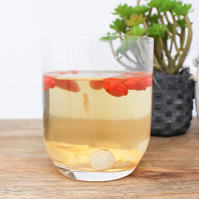 DOL American Ginseng Slices from Wisconsin (Sliced Ginseng Root Wisconsin Grown!Most People Use It to Make Ginseng Tea! Good for Health! 花旗参/西洋参 -in Bag(Small 4oz/Bag)