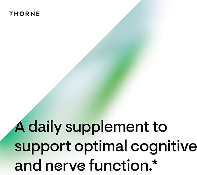 THORNE Acetyl-L-Carnitine - 500 mg - Supports Brain Function & Healthy Nerve Sensations in The Hands & Feet* - Gluten, Dairy & Soy-Free - 60 Capsules