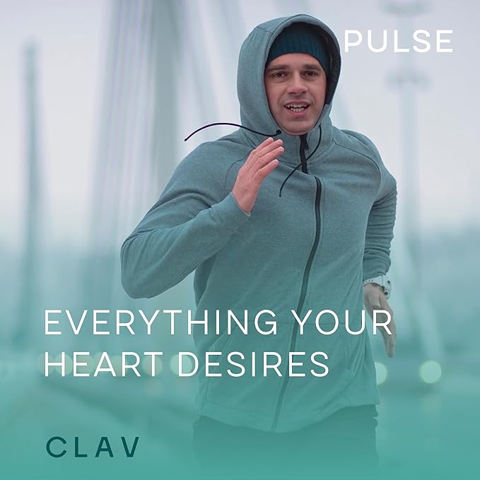 CLAV Premium Blood Pressure Support Supplement with Grape Seed Extract, L-Arginine, Black Garlic Extract & Potassium - 120 Capsules