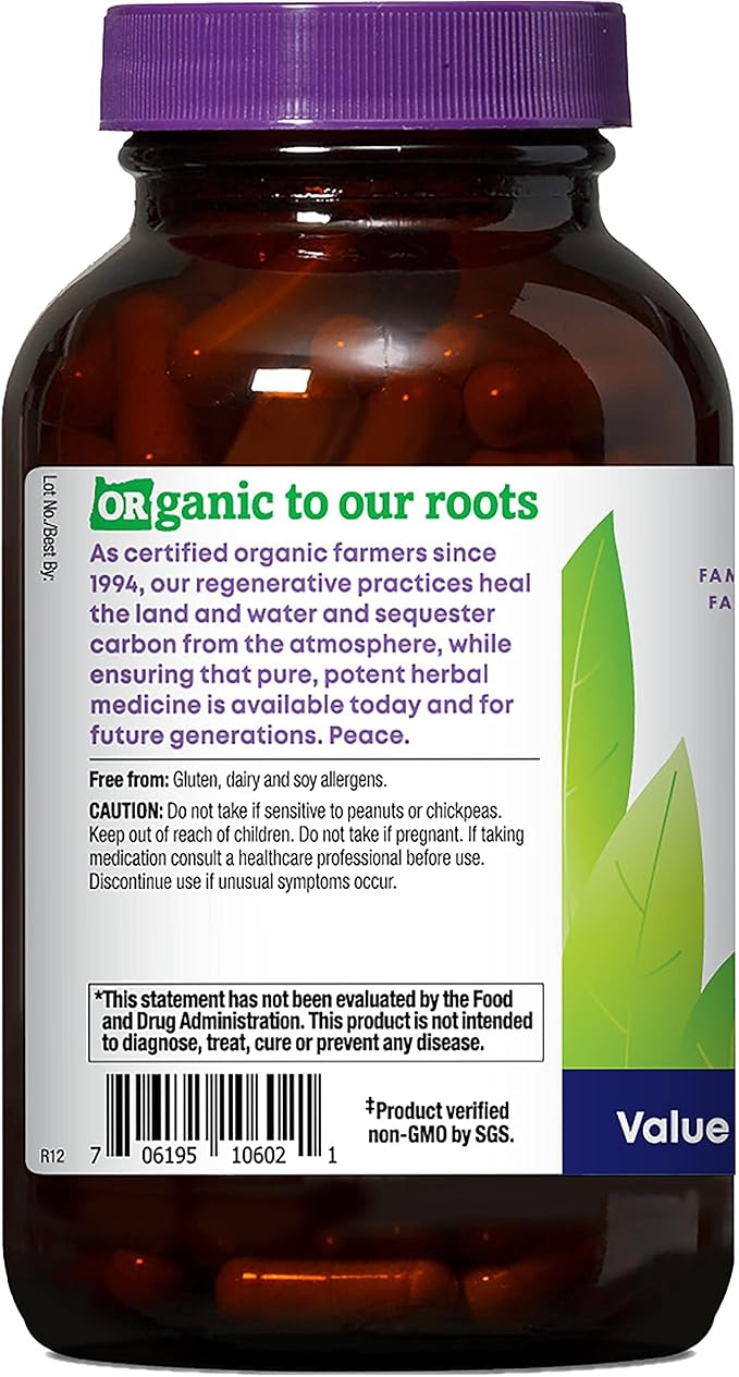 Oregon's Wild Harvest Organic Non-GMO Fenugreek Capsules, Lactation Support Herbal Supplements for Optimal Breast Milk Production-180 Count
