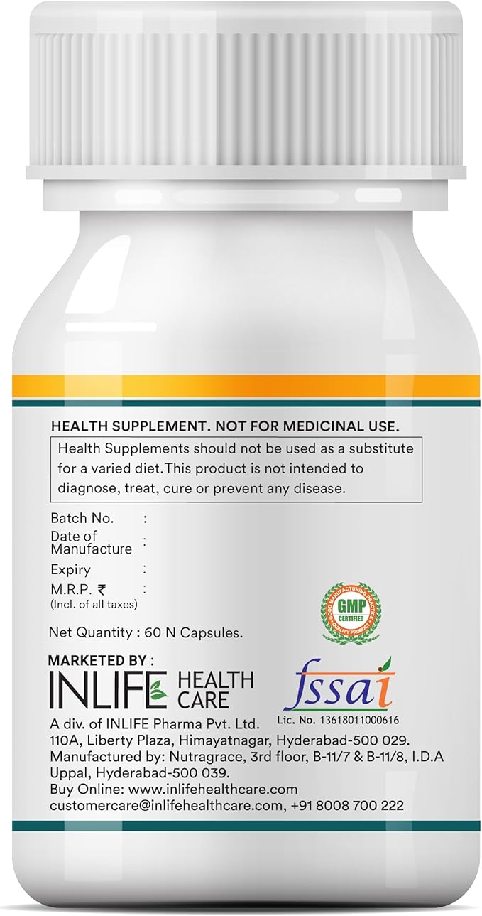 Organic Turmeric Ginger Garlic Capsules 300mg (Liquid Filled) for Inflammation, Joint Support, Immune Support & Heart Health | Ayurvedic Vegitarian GMP Tested - (60 Count)
