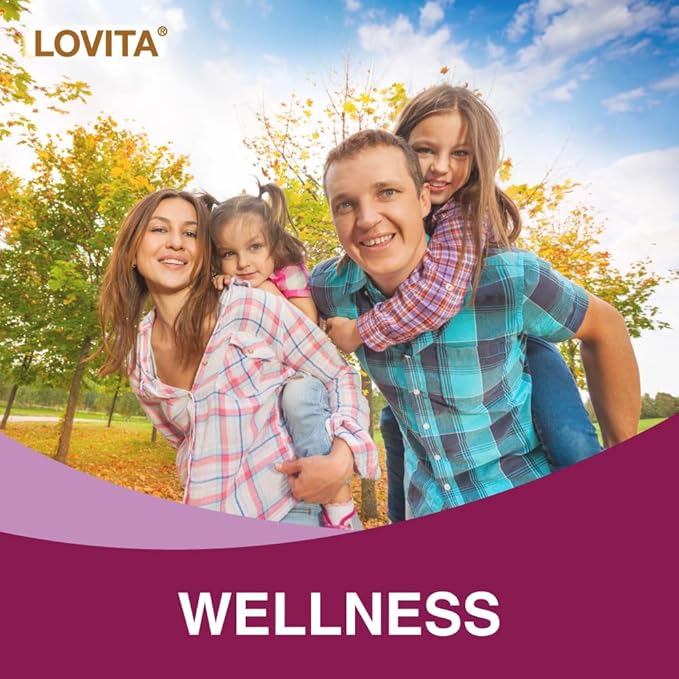 Lovita Echinacea Extract Liquid | 1 FL OZ | 350 mg per Serving | Concentrated Herb Tincture | Vegan | Alcohol-Free | with Elderberry and Licorice Extract