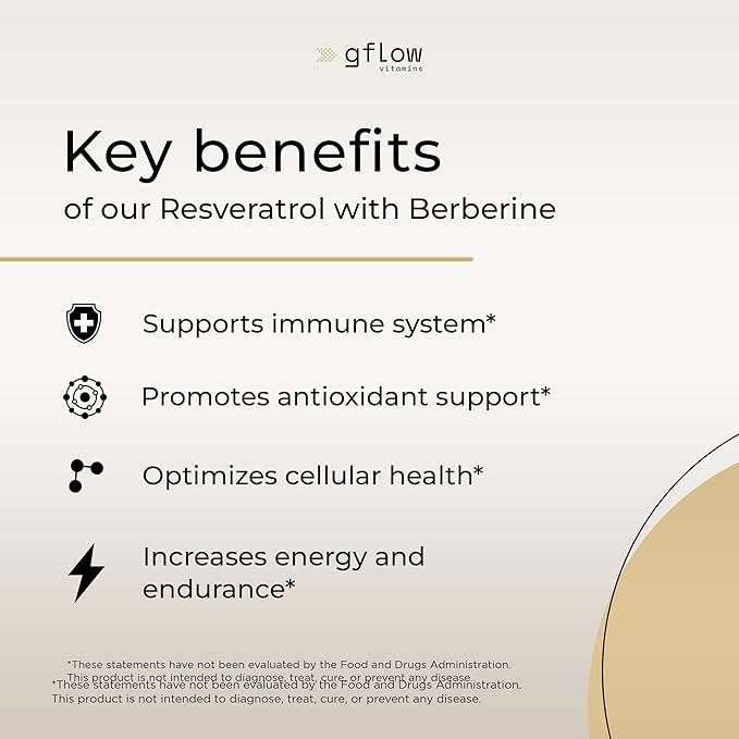 Resveratrol Supplement - 6000mg Max Strength with Berberine 3000mg Ceylon Cinnamon 1000mg Quercetin 2000mg, n Acetyl cysteine, Green Tea Extract, Acai - 14-in-1 Complex, 100% Natural