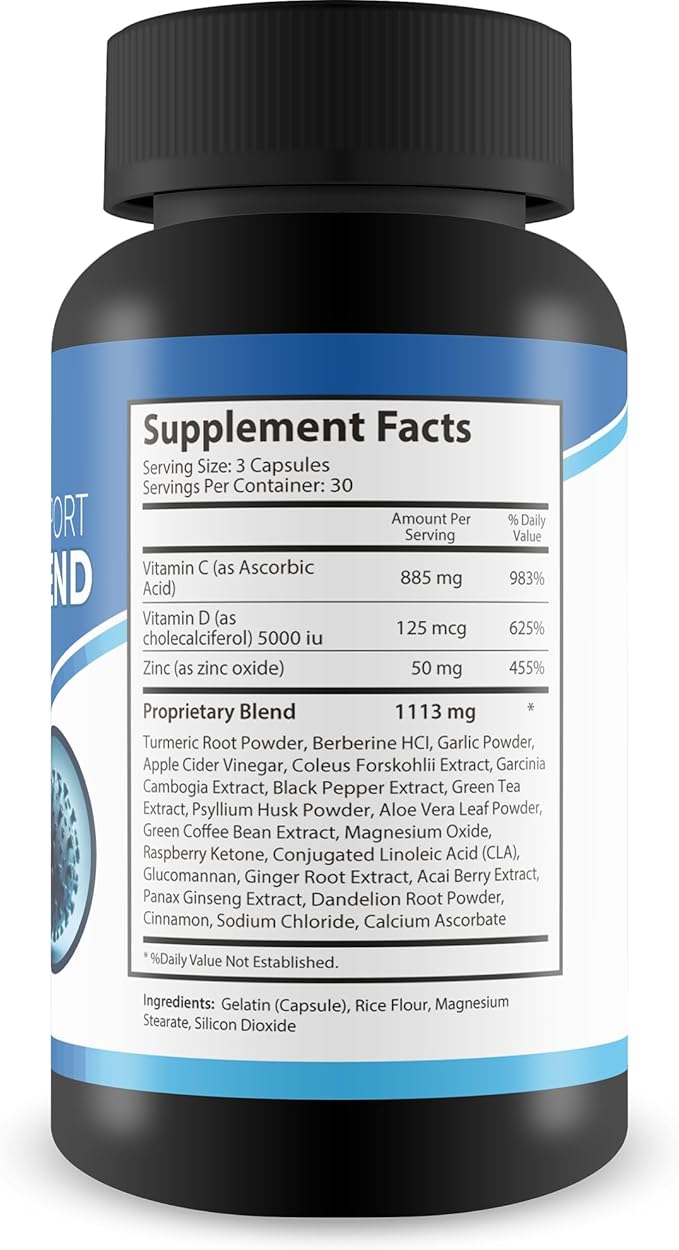 Immune Support Herpdefend Pro - Our Best Immune System Booster Pills - Immunity Wellness Pills Immune Support Capsules - Immune Capsules - Our Best Immune Pills Vitamin D Zinc C Natural Herpafend