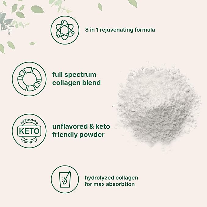 Micro Ingredients Multi Collagen Protein Powder 2 Pounds & Omega-3 Fish Oil 4,200 mg Softgels Bundle 2 Pack | Grass-Fed Collagen Peptides | Wild-Caught Fish, Lemon Flavored, Burpless