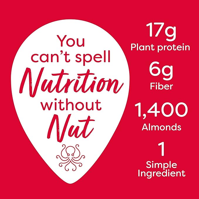 Almond Protein Powder, 21 Ounce, Made with California Almonds, 17g Plant Based Protein, Keto, Paleo Friendly, Vegan, Gluten Free, 17 Servings