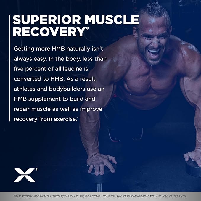 ALLMAX HMB 3000 (120 Veggie Capsules) - Supports Muscle Strength & Reduces Muscle Breakdown - Non-GMO, Gluten Free - 30 Servings