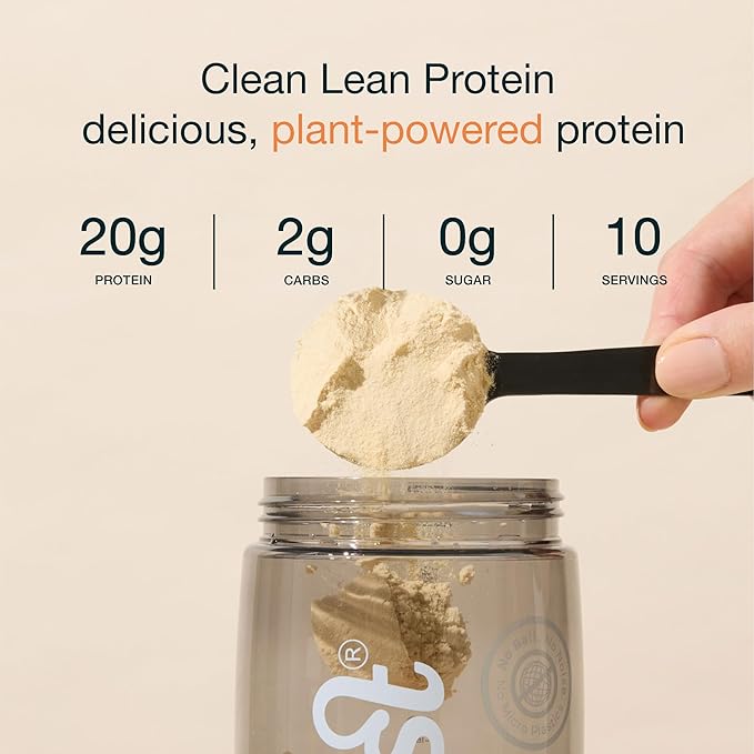 Nuzest - Pea Protein Powder - Clean Lean Protein, Premium Vegan Plant Based Protein Powder, Dairy Free, Gluten Free, GMO Free, Protein Shake, Rich Chocolate, 0.9 oz, (Pack of 10)