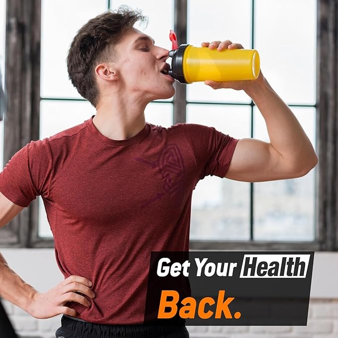 Leon Sport Post Workout Recovery Powder/Muscle Recovery Powder with Protein, COQ10, Amino Acids and BCAA/Daily Protein & Amino Acid - 14 Servings