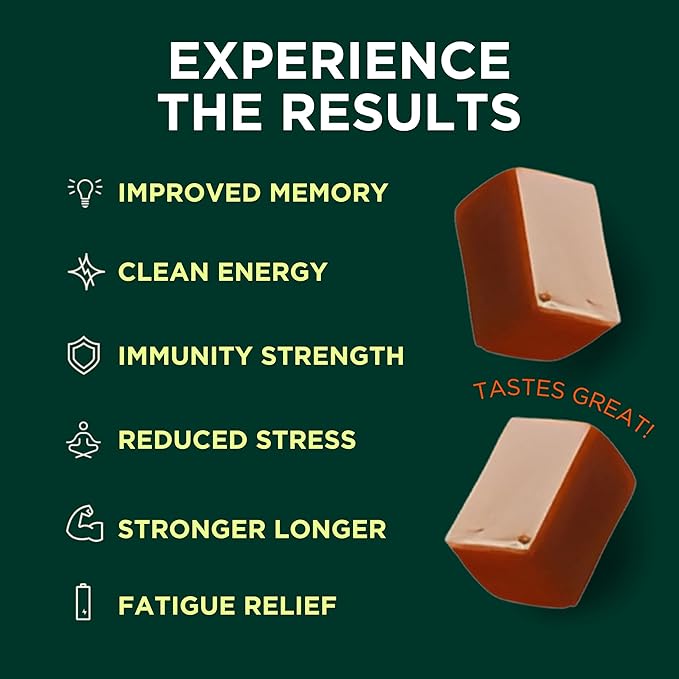 Genius Lion's Mane Soft Chews Supplement – Nootropic Mushroom for Focus, Clarity, Memory, Energy, Brain Health Support – Salted Caramel Flavor