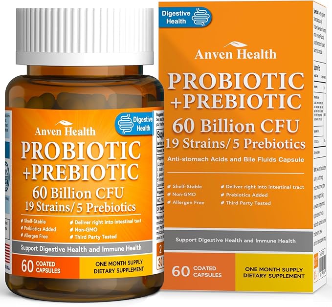 Apigenin 200mg with L-Theanine 400mg + 60 Billion Probiotics - Ultimate Relaxation, Gut & Immune Support Bundle | Vegan, Non-GMO, Zero Fillers丨60 Veggie Caps Each