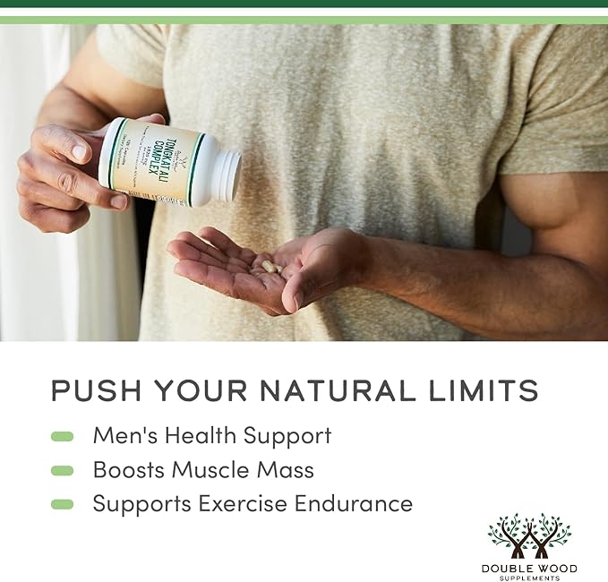 Tongkat Ali - 1000mg (2 Month Supply) - Men's Health - 200:1 Extract of (Longjack) Eurycoma Longifolia, with 20mg Tribulus Terrestris (Third Party Tested) by Double Wood