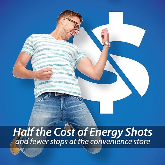 Energize Caffeine Pills, Fast Acting All Day Energy Pills & Natural Nootropics Support Supplement with Time Release Caffeine, Energy Support for Men and Women, No Jitters, No Crash (84 Tablets)