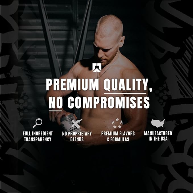 Ryse Creatine Monohydrate Powder - Unflavored - Supports Men & Women Lean Muscle Growth, Strength, Power, and Endurance - Helps Reduce Fatigue and Improve Workout Recovery - 60 Servings