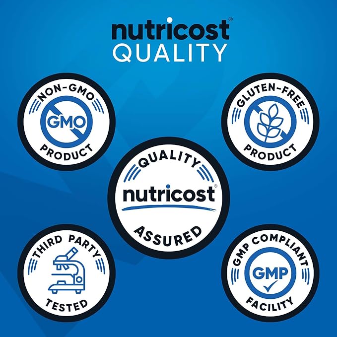 Nutricost Nitric Oxide Booster (2250mg) 90 Capsules - Gluten Free, Non-GMO, 750mg Per Casule, 30 Servings
