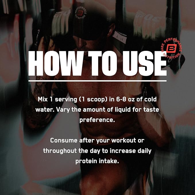 BARE PERFORMANCE NUTRITION, BPN Whey Protein + Casein Protein Powder Blend, Vanilla, 25g Protein per Serving Supports Lean Muscle Recovery, 27 Servings, Third Party Tested