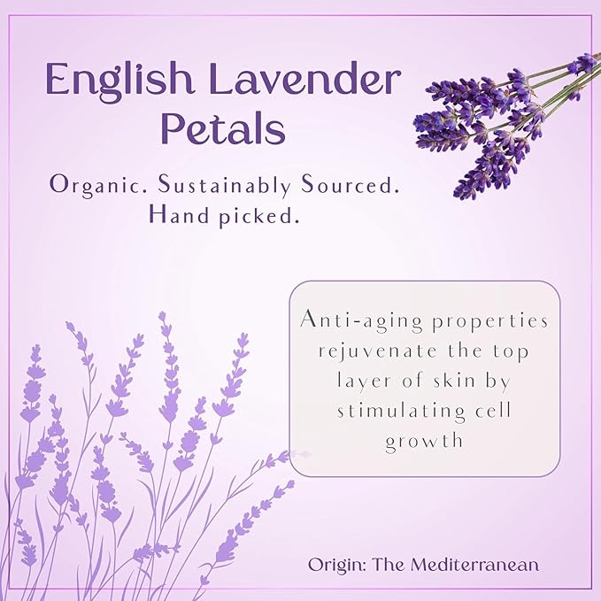 SAFA Lavandé Oil for Face, Body, Hair & Nails - English & French Lavender Essential Oil for Cuticles | Skin Moisturizer | After Shower Scented Body Oil for Long Lasting Fragrance | 4 Fl Oz