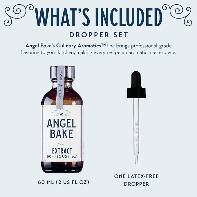 Pure Lavender Extract for Baking & Mixology - Culinary Grade Lavender Essence and Flavoring - Kosher, Keto Friendly, Vegan, Gluten-Free for Beverages & Recipes (2 Oz Extract with Latex-Free Dropper)