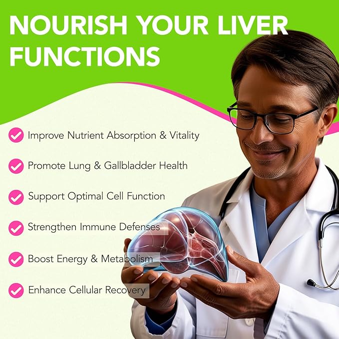 Liver Renew Cleanse Detox,Liver Cleanse Detox & Repair & Support |70 Capsules|Herbal Supplement for Liver Health| Milk Thistle Dandelion Root with 9 Herbal Minerals for Men & Women