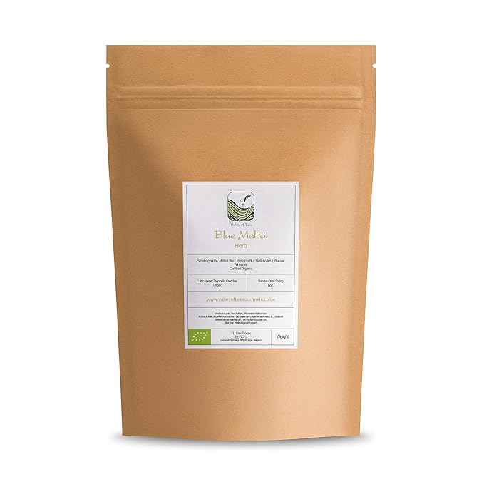 Melilot Blue Organic Herb - blue fenugreek - Meliloti coerulea, Trigonella caerulea