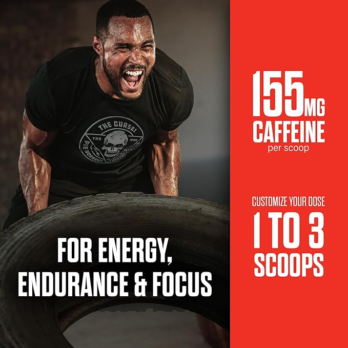 JNX SPORTS The Curse! Pre Workout Powder - Watermelon 30 Servings | Preworkout: Boost Strength, Energy + Focus for Men & Women | Caffeine, Beta-Alanine, Creatine & L-Citrulline