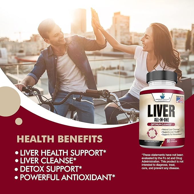 Liver Cleanse & Detox, Liver Supplement, Liver Support, Liver Detox, Liver Cleanse, Liver Health, Milk Thistle Silymarin, Artichoke, Dandelion, Turmeric, Choline, Alpha Lipoic Acid, Black Pepper Ext