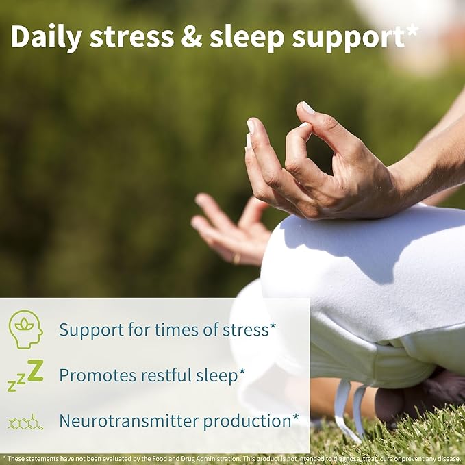Igennus High Strength Ashwagandha Stress Relief Complex, L-Theanine & Magnesium & KSM-66 Root Extract Adaptogens, Methylated B Vitamins, Calm & Sleep Support, Clean Label, 360 Vegan Capsules