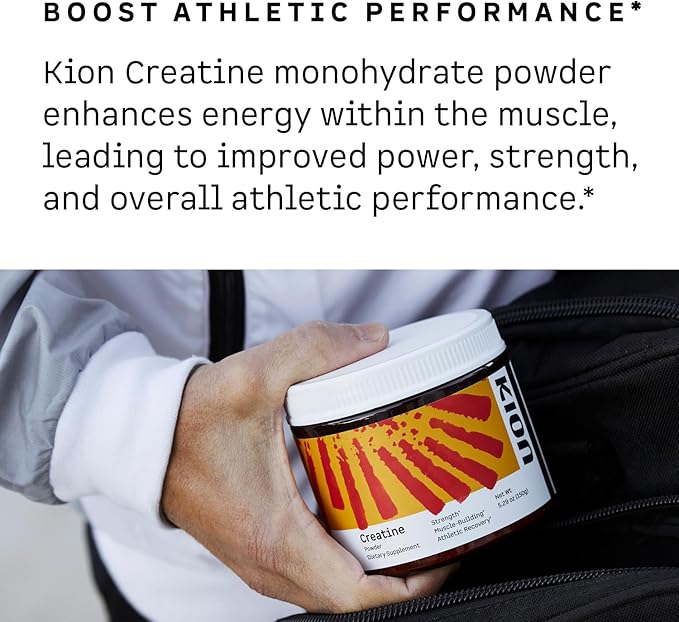 Kion Creatine | Fuel Your Performance, Energy & Strength | 30 Servings