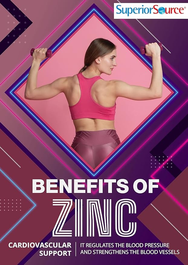 Superior Source Zinc Plus - Immune System Health Support Supplement - Vitamin C, Elderberry & Vitamin D3-90 Instant Dissolve Tablets
