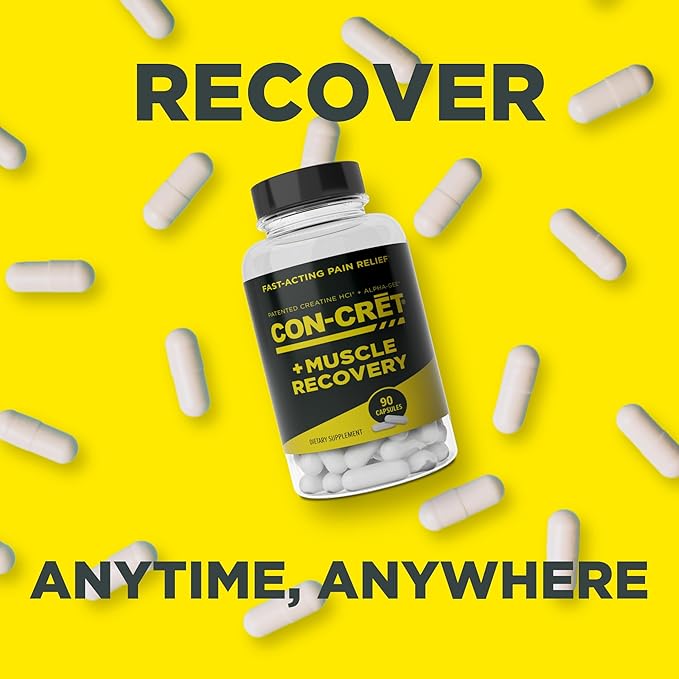 ProMera Sports Muscle Recovery, Concentrated Creatine and Alpha-GEE®, Supports Muscle Recovery, Reduces Soreness, Restores Muscle Health, 90 Capsules