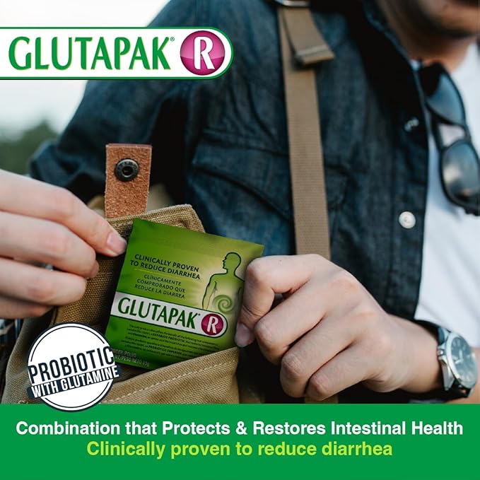 R Probiotics with Glutamine and Lactobacillus Reuteri, 15g per Packet - 50 Packets