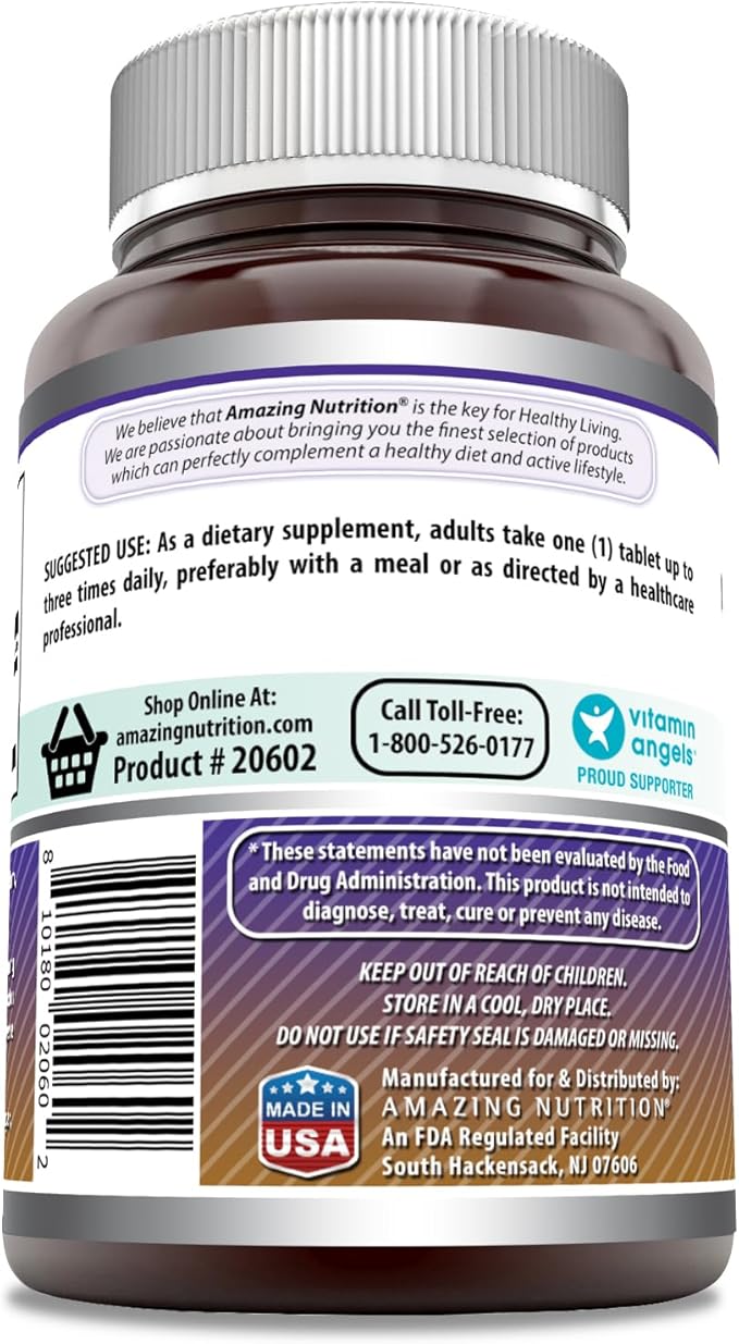 Amazing Formulas L-Arginine Supplement | 1000 Mg Per Serving | Tablets | Amino Acid Supplement for Women & Men | Non-GMO | Gluten Free | Made in USA (120 Count | 2 Pack)