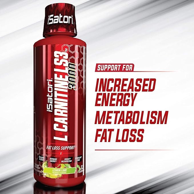 iSatori L-Carnitine LS3 Lemon Lime 3000mg (32 Servings) & iSatori Ultra CLA (90 Softgels)