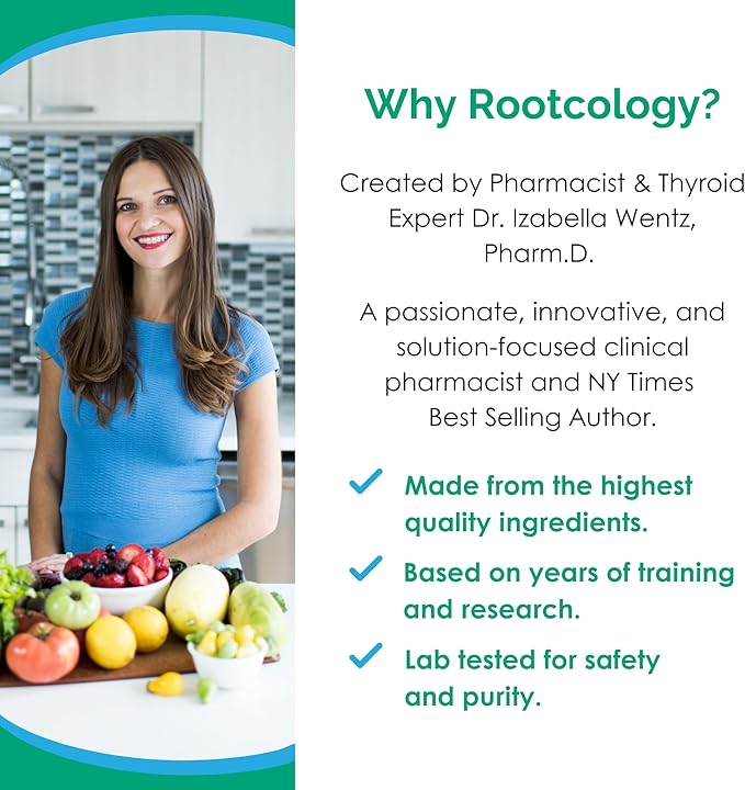 Rootcology by Dr. Izabella Wentz | Garlic Oil | Softgels with Garlic Oil and Parsley Oil, Enteric-Coated to Reduce Odor | Supporting Immune System and Cardiovascular Health | 60 Softgels