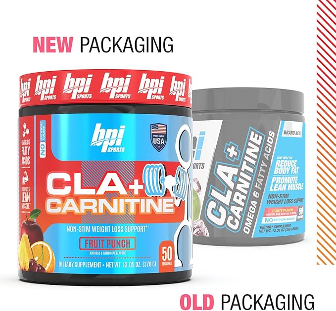BPI Health CLA + Carnitine - CLA Plus Carnitine - Helps Boost Performance - Non-Stimulant Formula - May Help