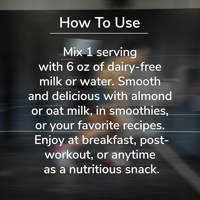 Plant Based Protein Powder w/Superfoods, Ashwagandha, Reishi, Lions Mane for Optimal Health | 18G of Organic Chocolate Vegan Protein, Gluten Free, Stevia Free, Sugar Free, 20 Servings