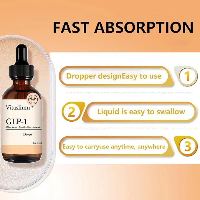 GLP-1 Supplement Liquid for Men and woen, Weight & Appetite, 30ml