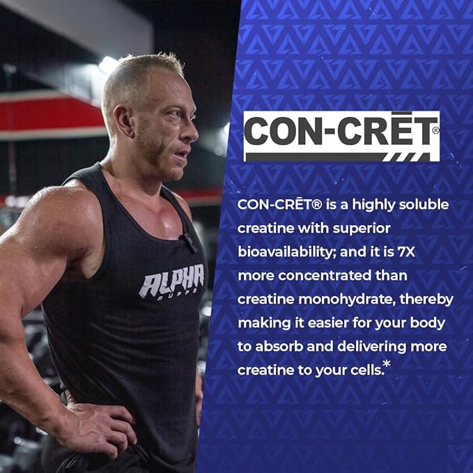 Cre X2 Creatine Formula - CON-CRĒT® Creatine Hcl & CEE Ethyl Ester Blend - High-Potency for Enhanced Performance & Muscle Building Support - 120 Capsules